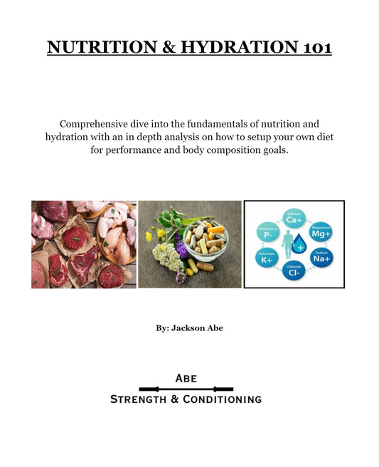 Nutrition and Hydration Manual